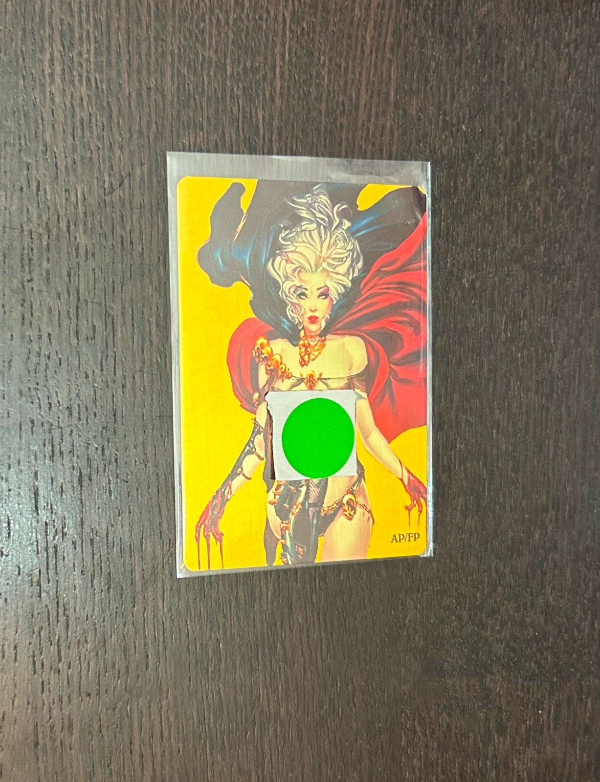 LADY DEATH METALLICARD — Golden (eBas Gold) — Metal Card Limited to 99