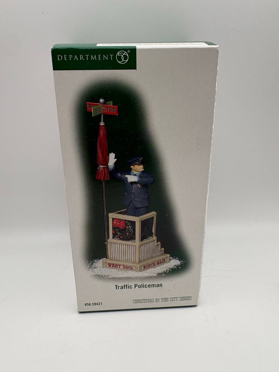 DEPT 56 CHRISTMAS IN THE CITY ACCESSORY “TRAFFIC POLICEMAN” #59421 BRAND NEW