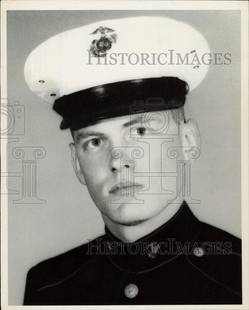 1969 Press Photo Sgt. Paul H. Foster, USMC, receives Medal of Honor, D.C.