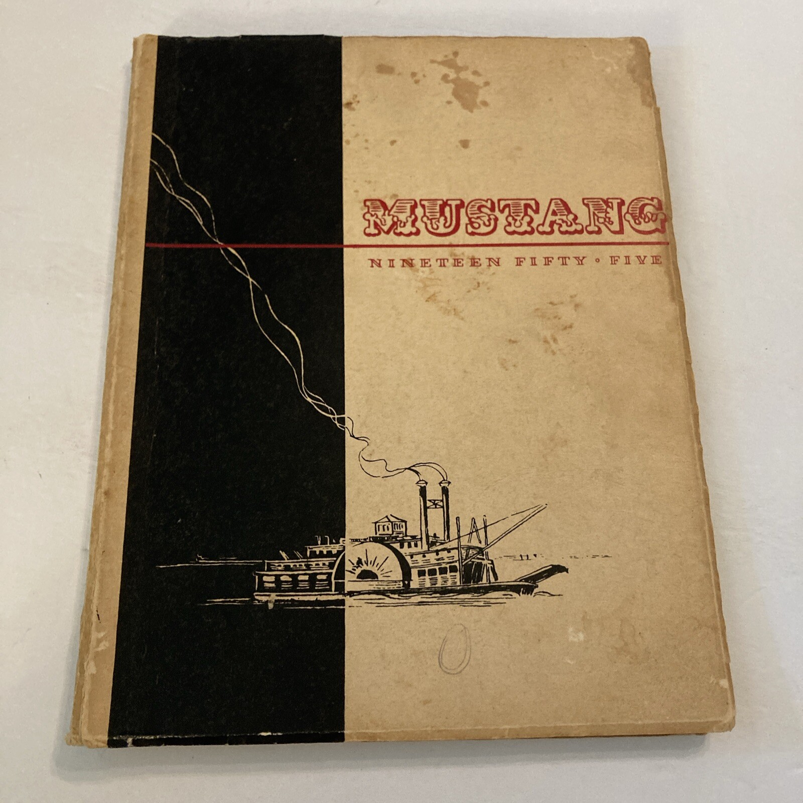 East High School 1955 Yearbook Annual Mustangs Memphis Tennessee TN Paperback