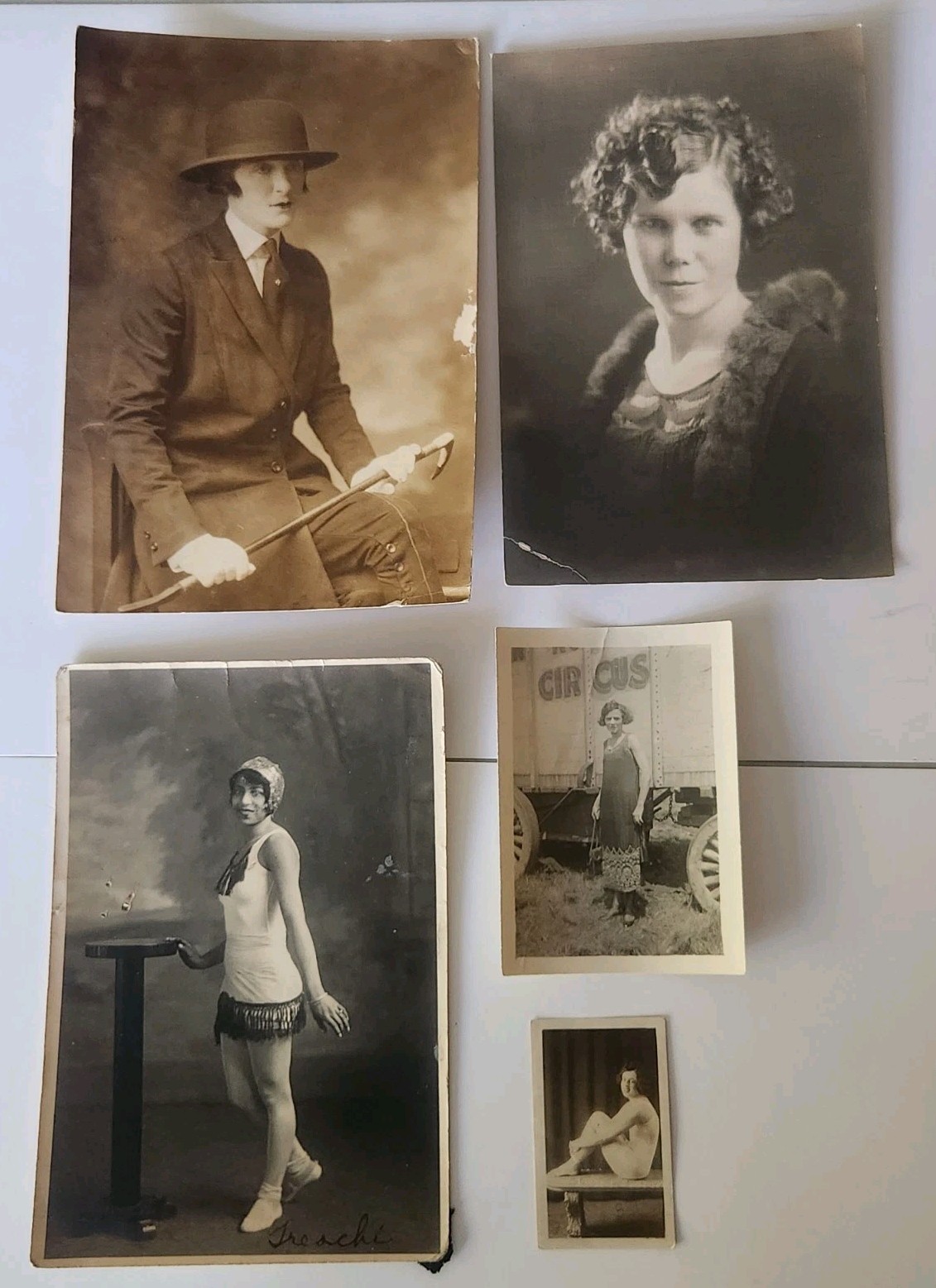 Early 1900’s Various CIRCUS Act Performers PHOTOGRAPH