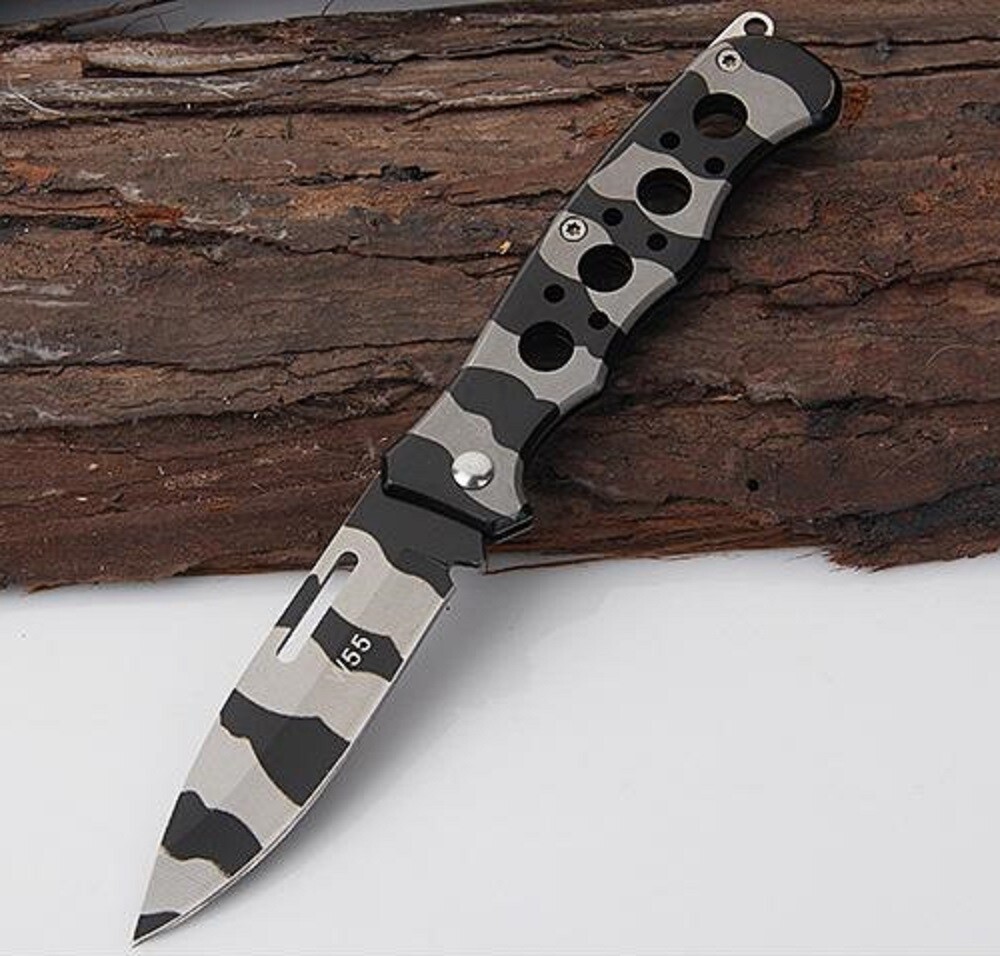 Urban Camo Folding Pocket Knife – Handy Little Knife! – NEW – FAST SHIPPING!
