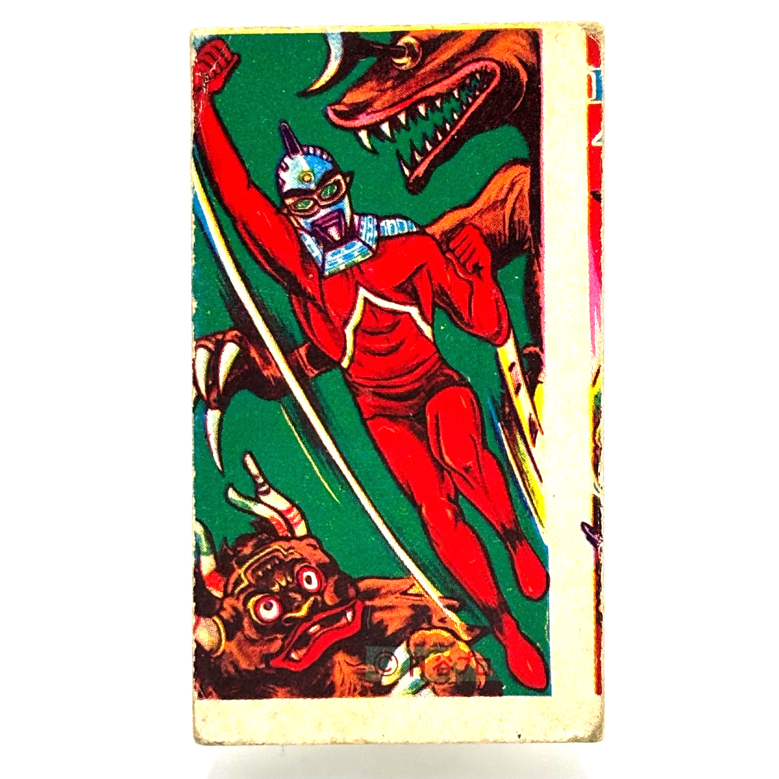 Ultraseven Eleking Miclas Menko Card Vintage Japan Showa Kaiju Tsuburaya Rare