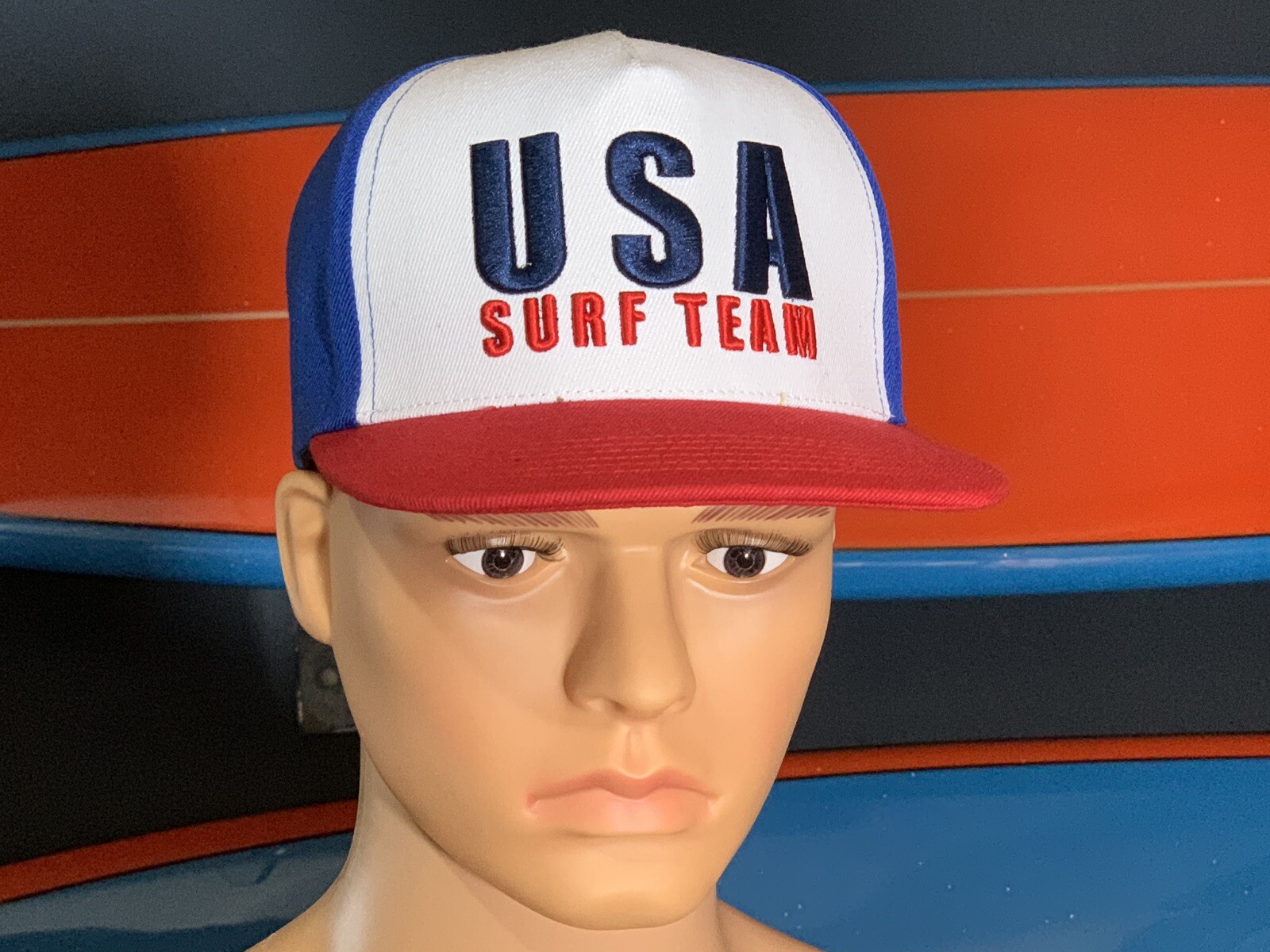 USA SURF TEAM SnapBack High Quality HAT EMBROIDERED. Surfing Olympics