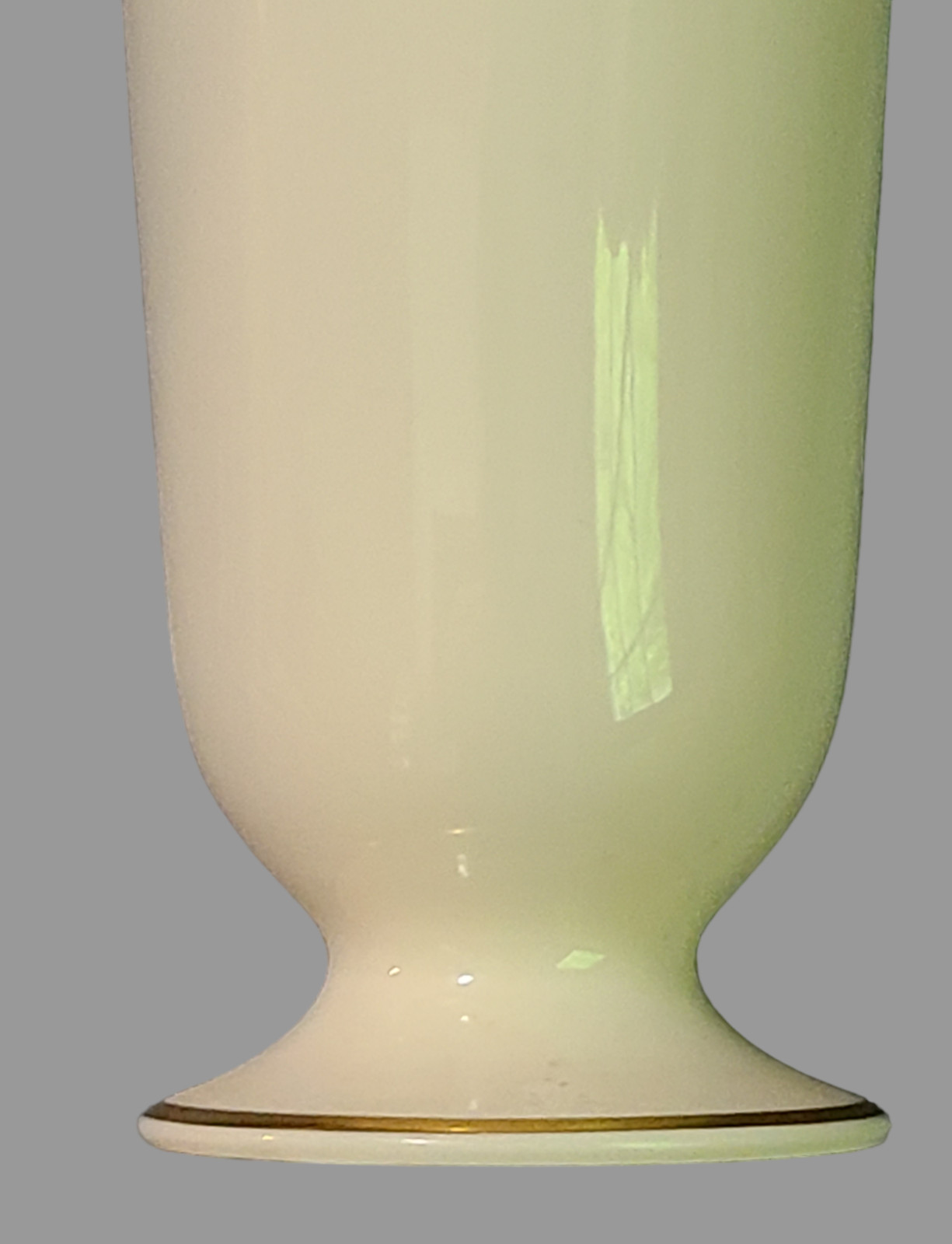 Lenox Painted Flowers Pierced Top Fine Porcelain Vase 8.5” High USA