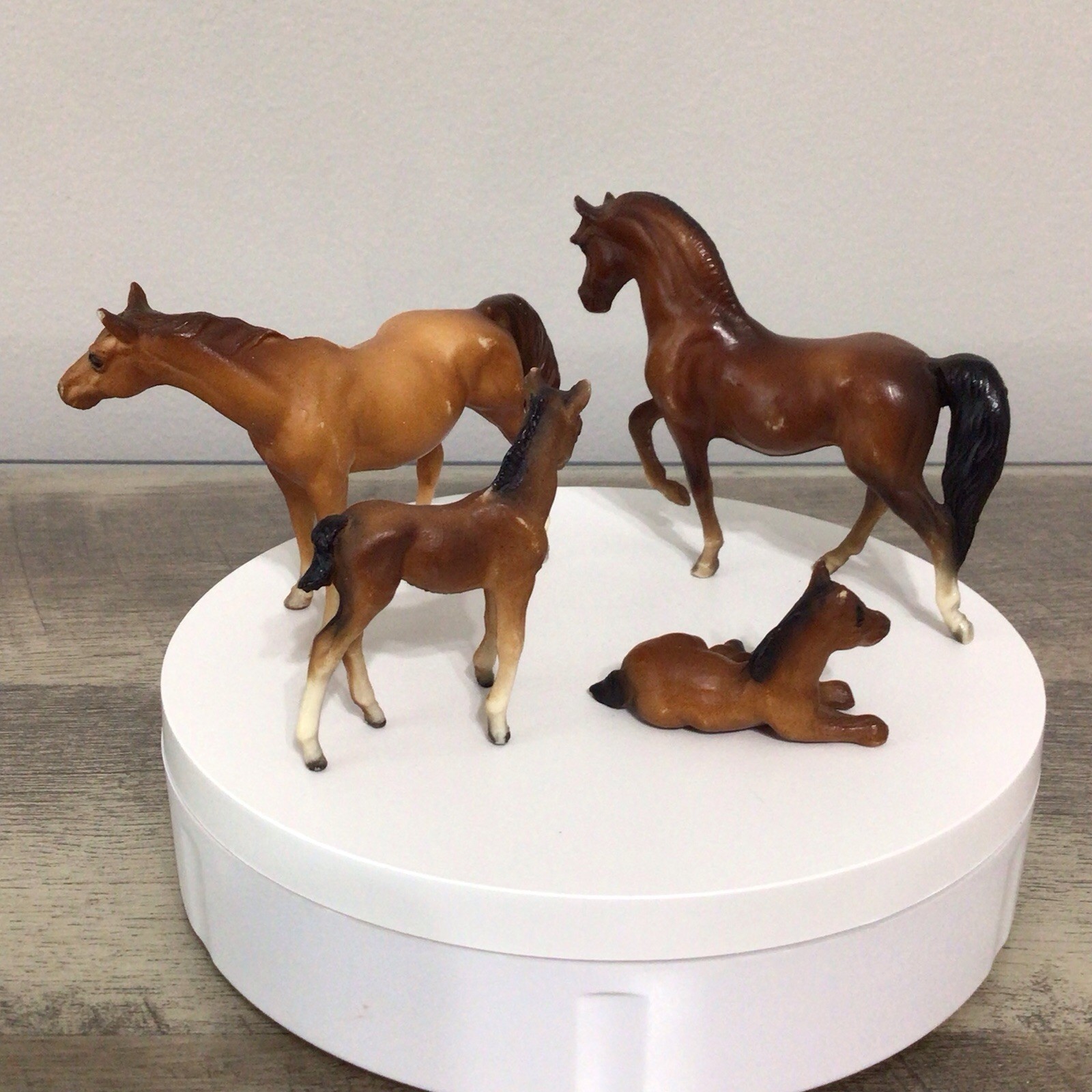 Vintage Breyer 1975 Small Mini Horse Miniature Horses Mixed Lot of 4