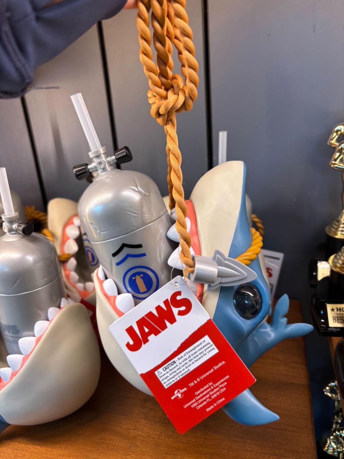 universal studios jaws 50th anniversary sipper sippee cup exclusive park shark