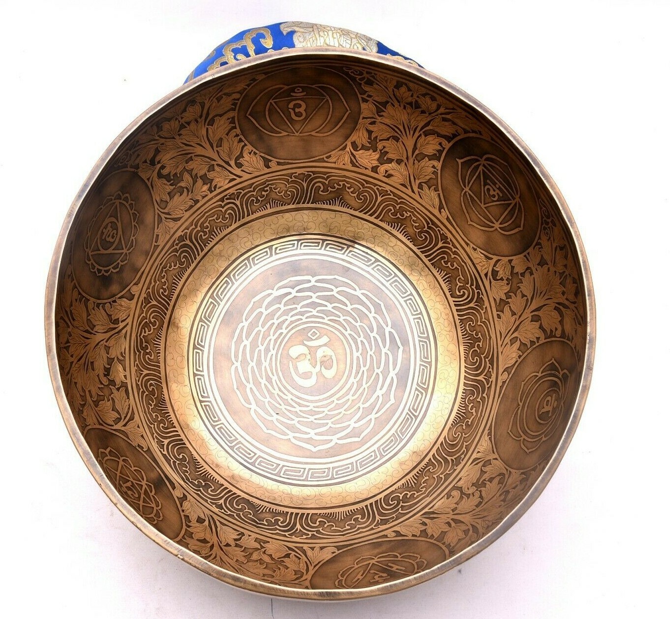 9 Inches Seven Chakra OM Singing Bowl – Best For Meditation And Sound Healing