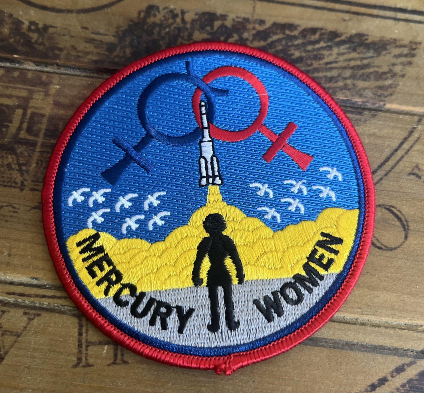 NASA MERCURY 13 – WOMEN – ORIGINAL 4″ COMMEMORATIVE SPACE PATCH – MINT Condition