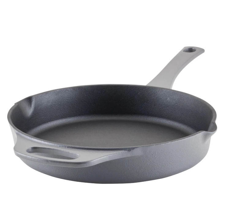 Nitro Cast Iron 10 In. Cast Iron Skillet in Gray