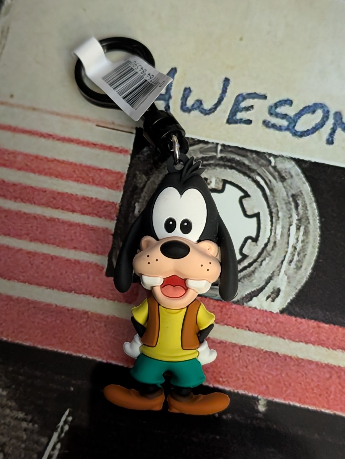 A Goofy Movie Momogram 3D Figural bag clips*YOU CHOOSE* NO PACKAGING Disney