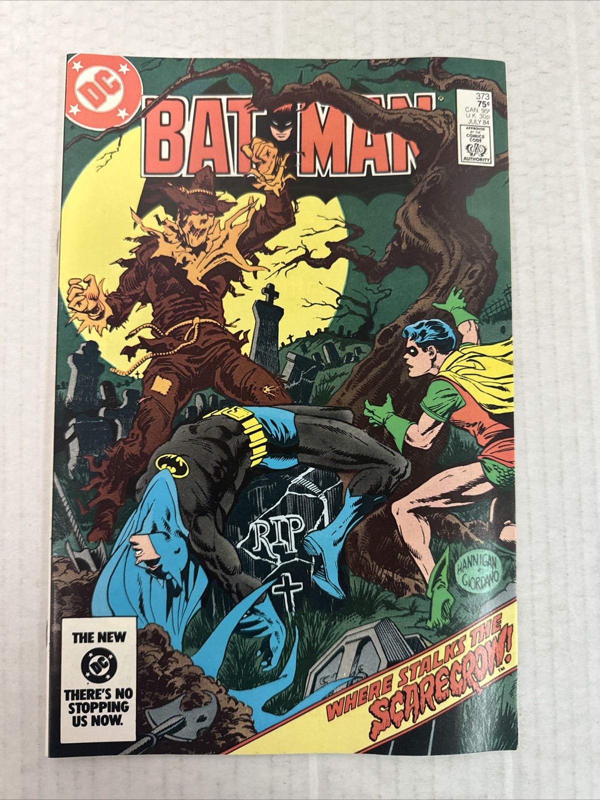 Batman #373 DC Comics 1984 Key Issue Ed Hannigan Scarecrow