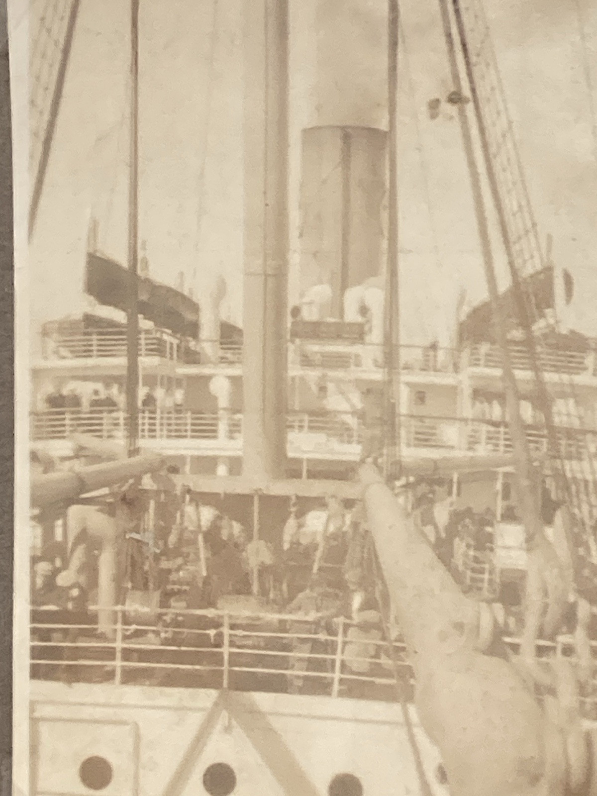 RARE Antique Photos of SS DROTTNINGHOLM Ocean Liner Steamship c1923 Lot of 9