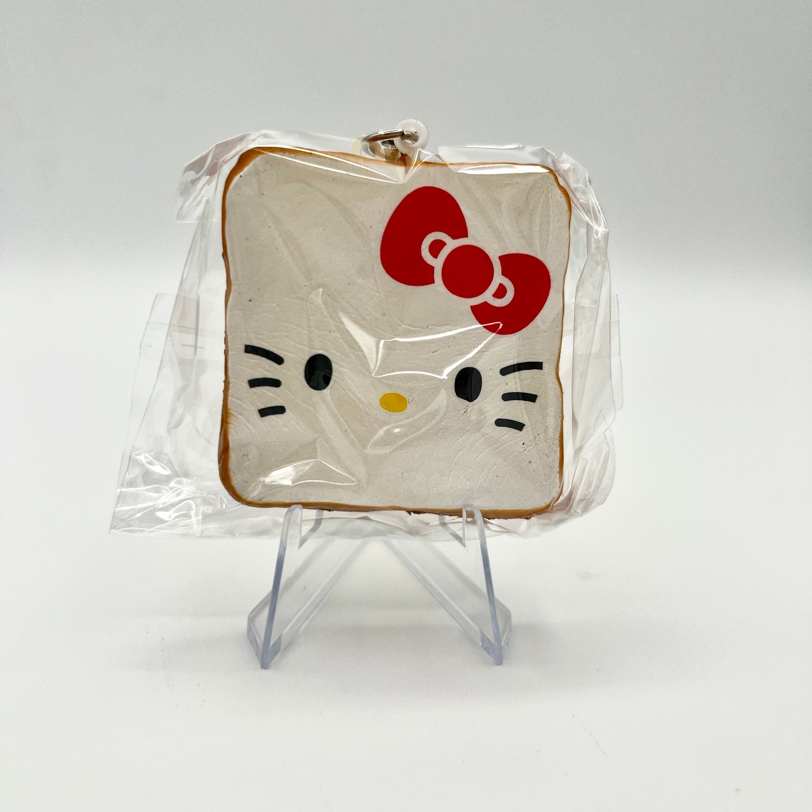 Hello Kitty Sanrio Characters Fuwafuwa Squishy Bread Mascot Keychain Gachapon