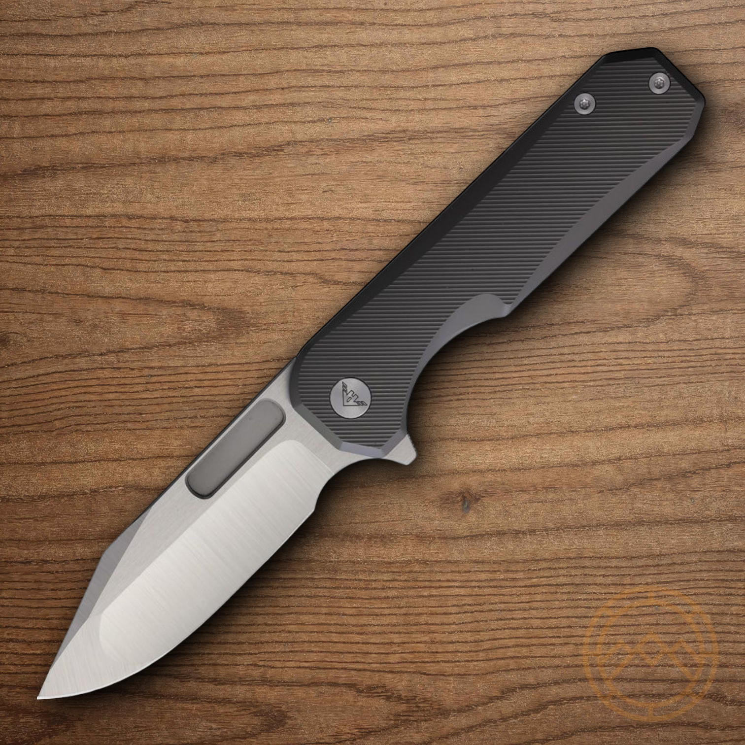Ameight Knives Preyert II Folding Knife 3.75″ M390 Steel Blade Titanium Handle
