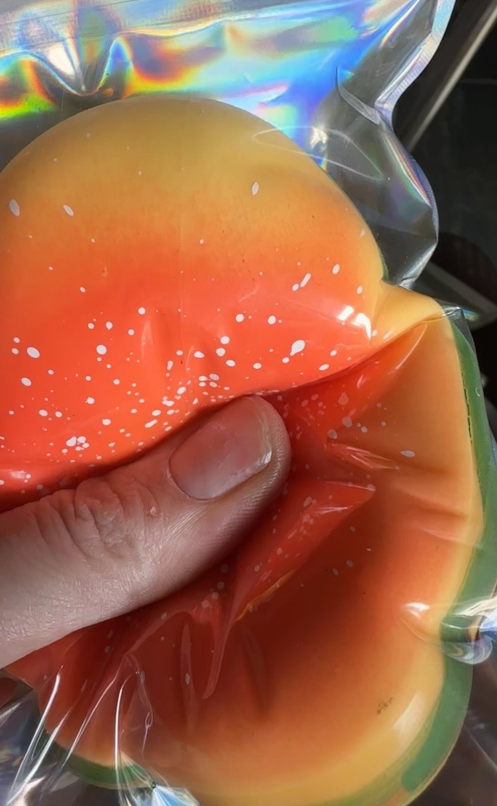 Squishy Toy Cheeseburger Viral SQUISHY Burger Gel Rare Fidget Squeeze STRESS NEW
