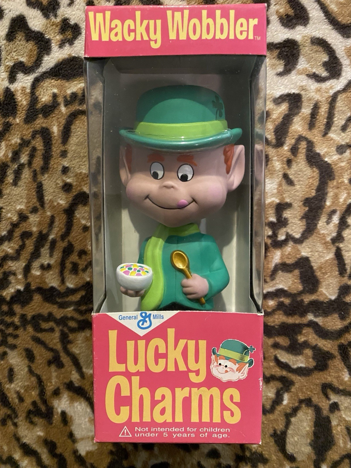 Lucky Charms Funko Wacky Wobbler Bobble Head In Box