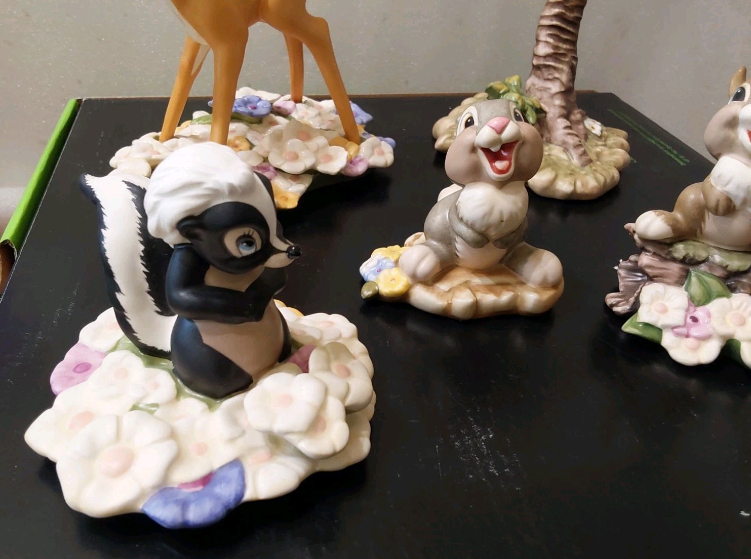 Disney WDCC Bambi Friends Springtime Bloom 5pc Set Flower Owl Thumper 50th Anniv