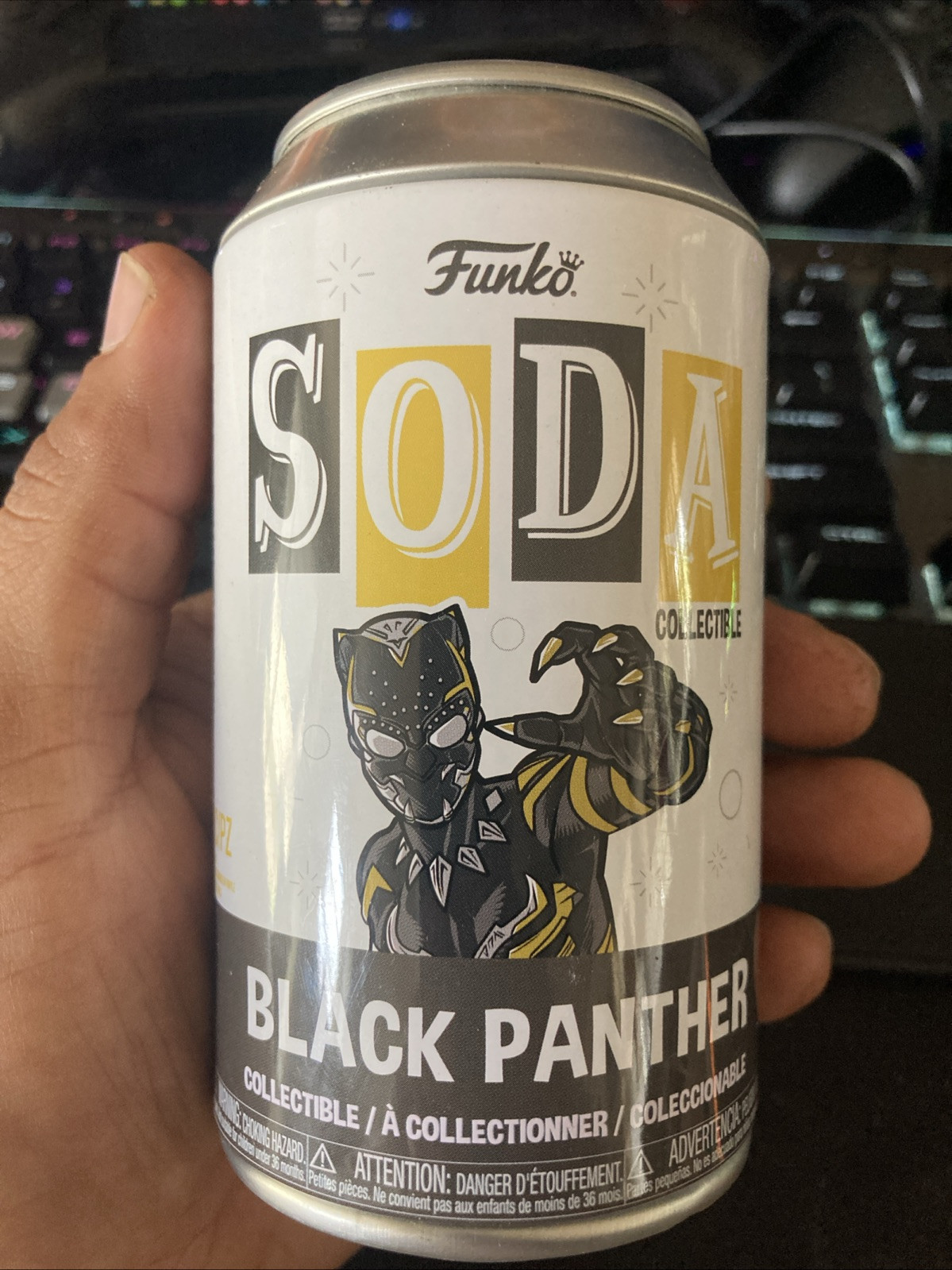 FUNKO SODA: Black Panther: Wakanda Forever – Black Panther Marvel Disney