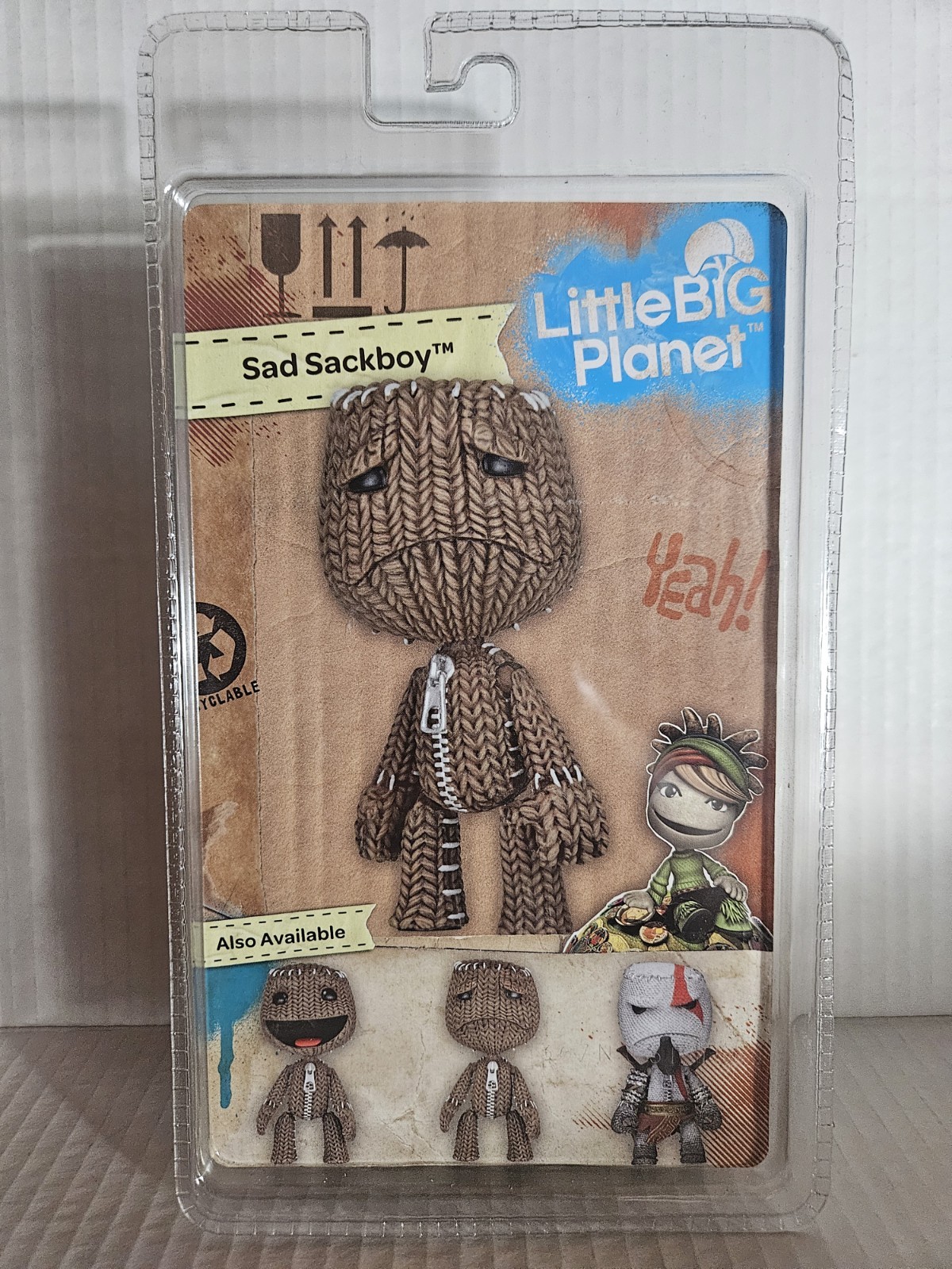 NECA ~ Sad Sackboy (Little Big Planet) Playstation Action Figure