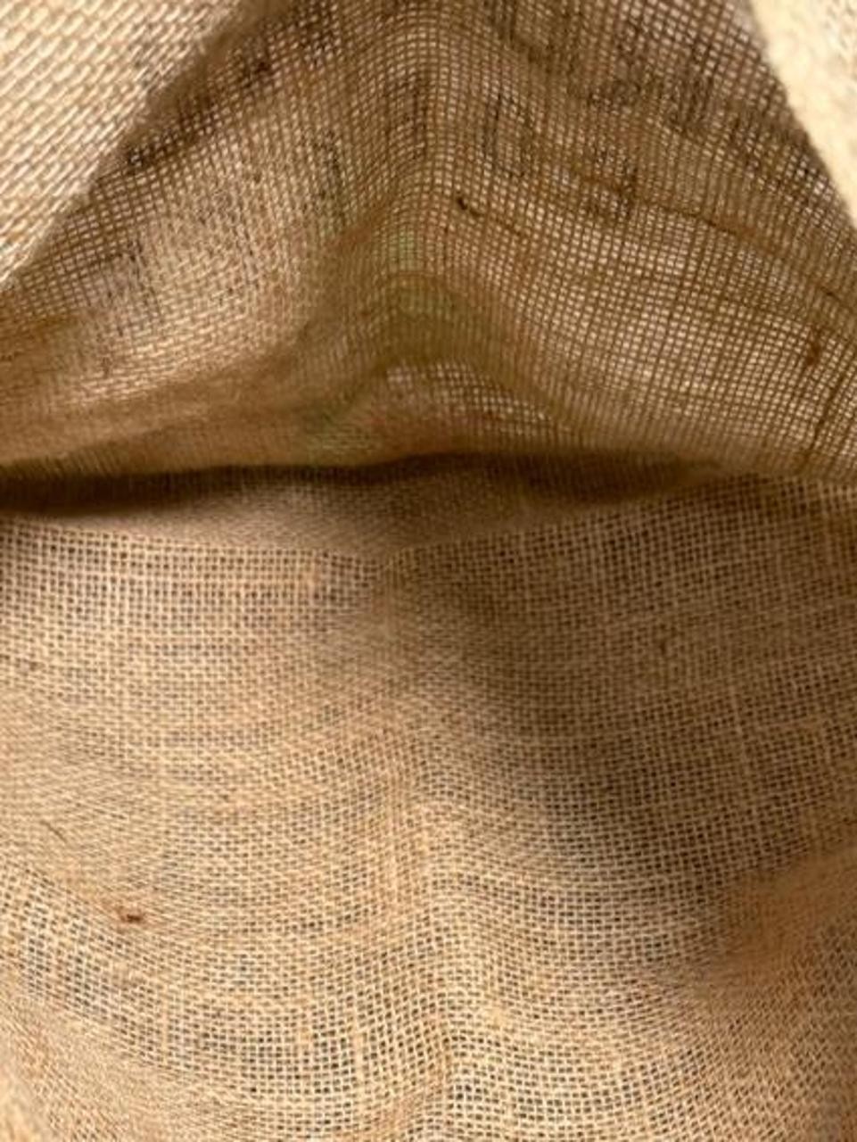 DUNN BROS Coffee Gunny Sack Burlap Bag GUATEMALA Green Bird 18” x 30”