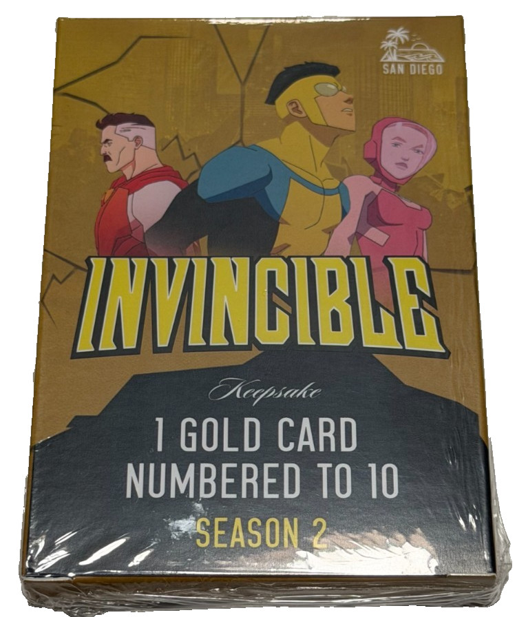 Invincible Season 2 Gold /10 Mystery Box Keepsake