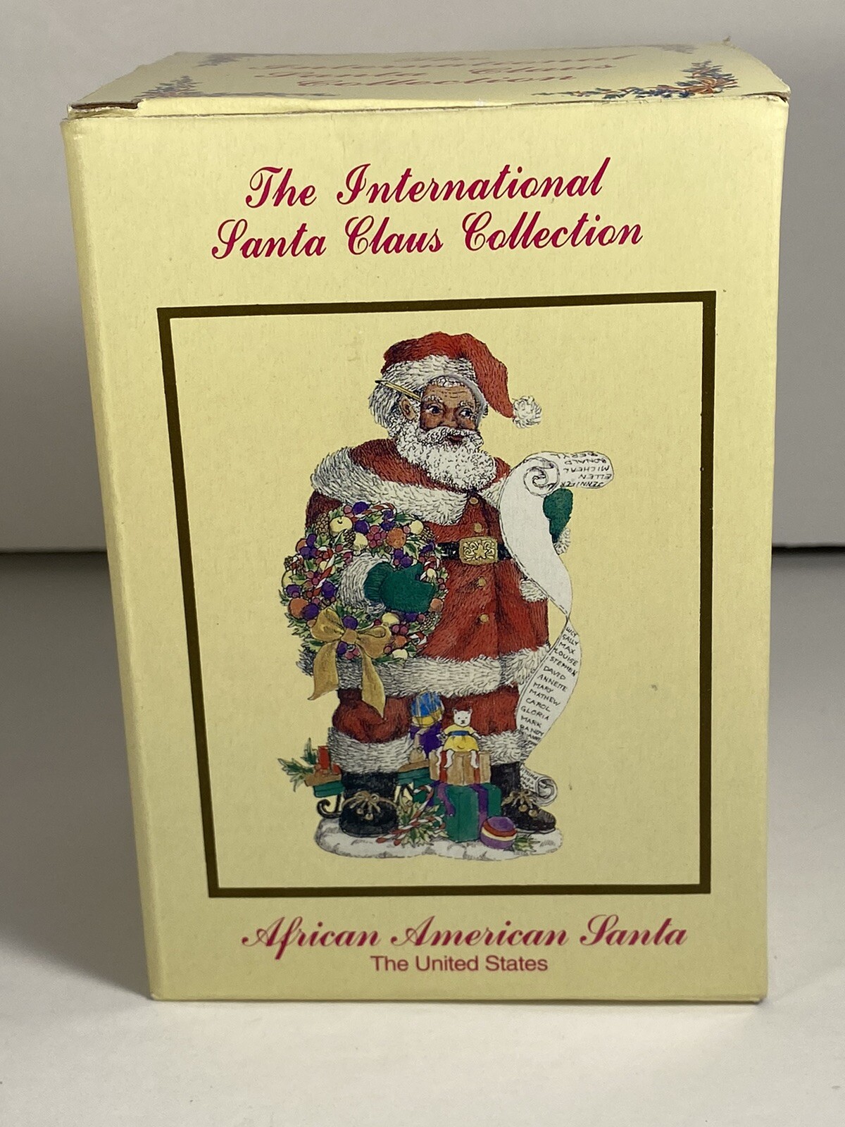 International Santa Claus Collection African American Santa USA