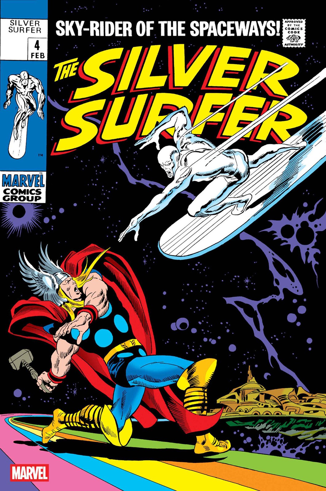 Silver Surfer #4 Facsimile Edition CVR A Cover Variant 6/17/26 Marvel Comics