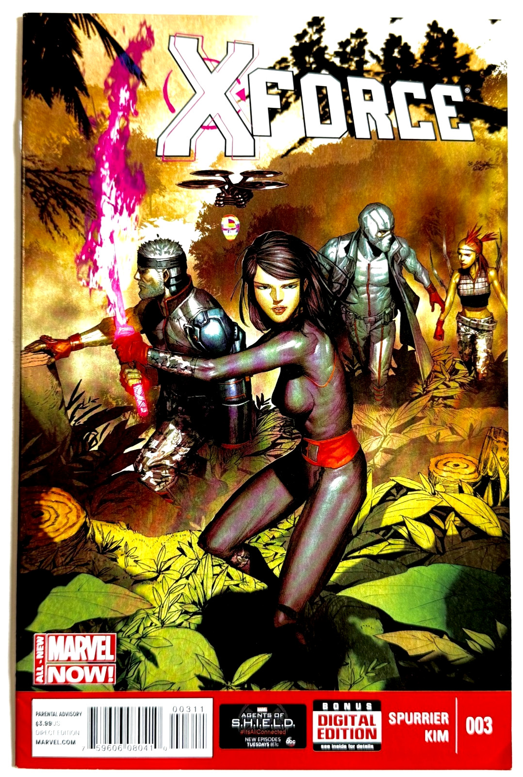 X-FORCE #3 CVR A ROCK-HE KIM 1ST PRINT 2014 MARVEL COMICS NM