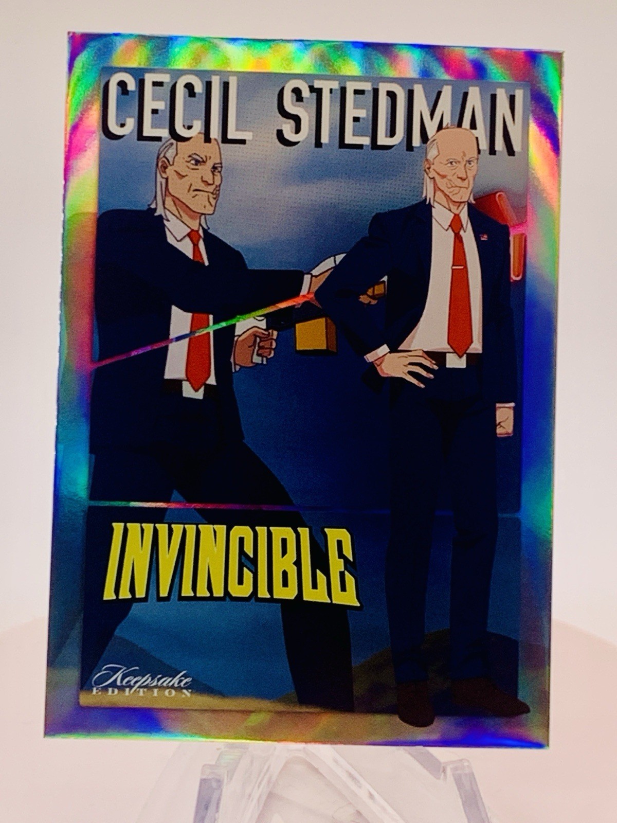 2025 Keepsake Invincible Cecil Stedman #181 Silver Parallel
