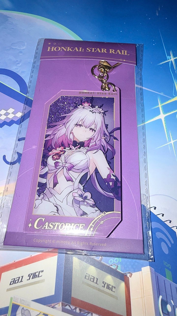 Honkai:Star Rail ALL STARS INVITE SERIES RESIN SHAKER Offical Keychain