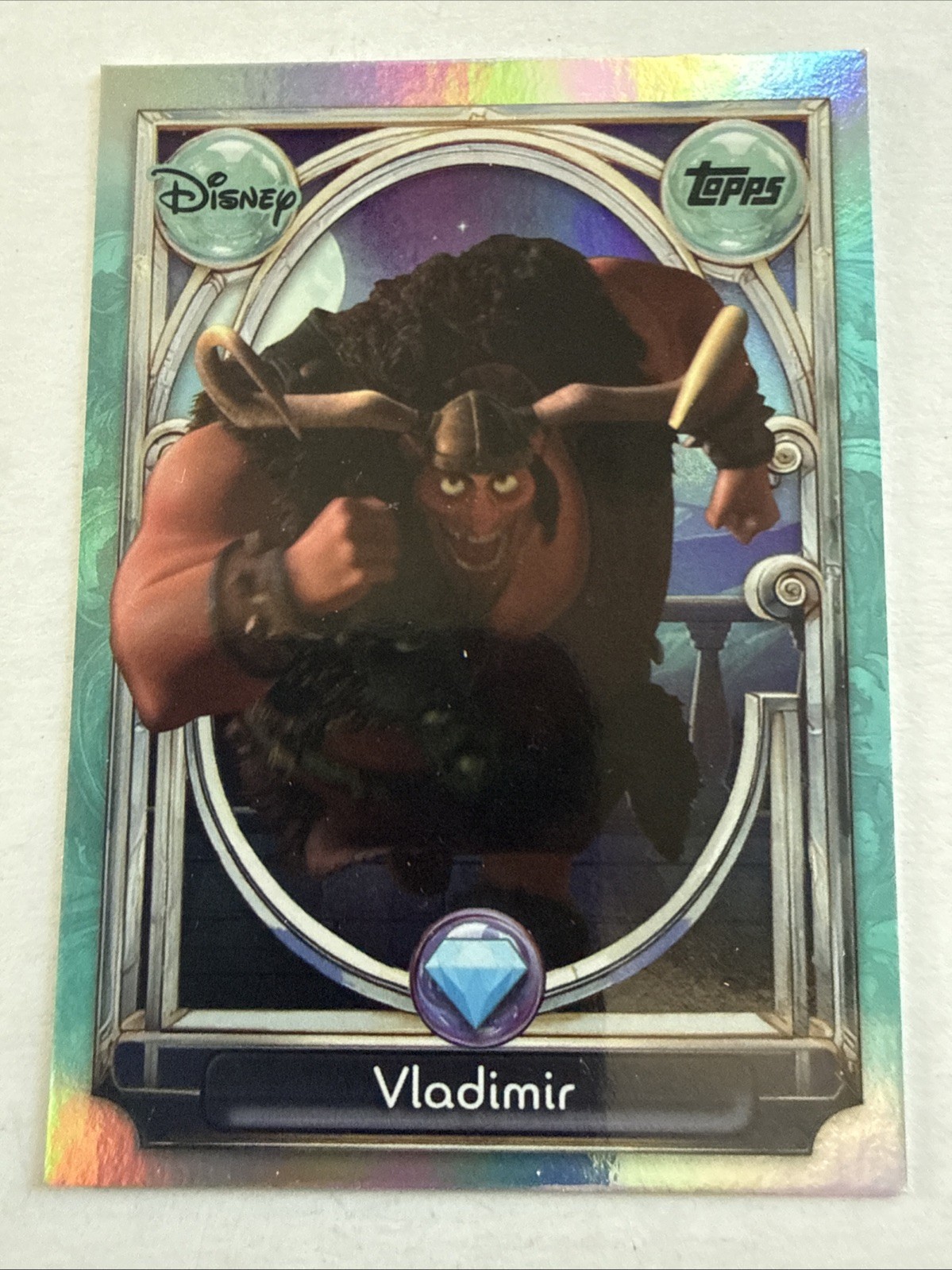 2025 Topps Disney Wonder Vladimir Rapunzel Tier II Diamond Holofoil #144