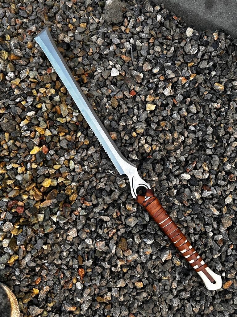 Custom Handmade 30 inches D2 Steel Hunting Modern Katana Sword | Camping