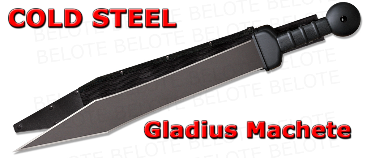 Cold Steel 19″ GLADIUS Machete Sword w/ Cordura Sheath 16oz 97GMS 97GMS *NEW*