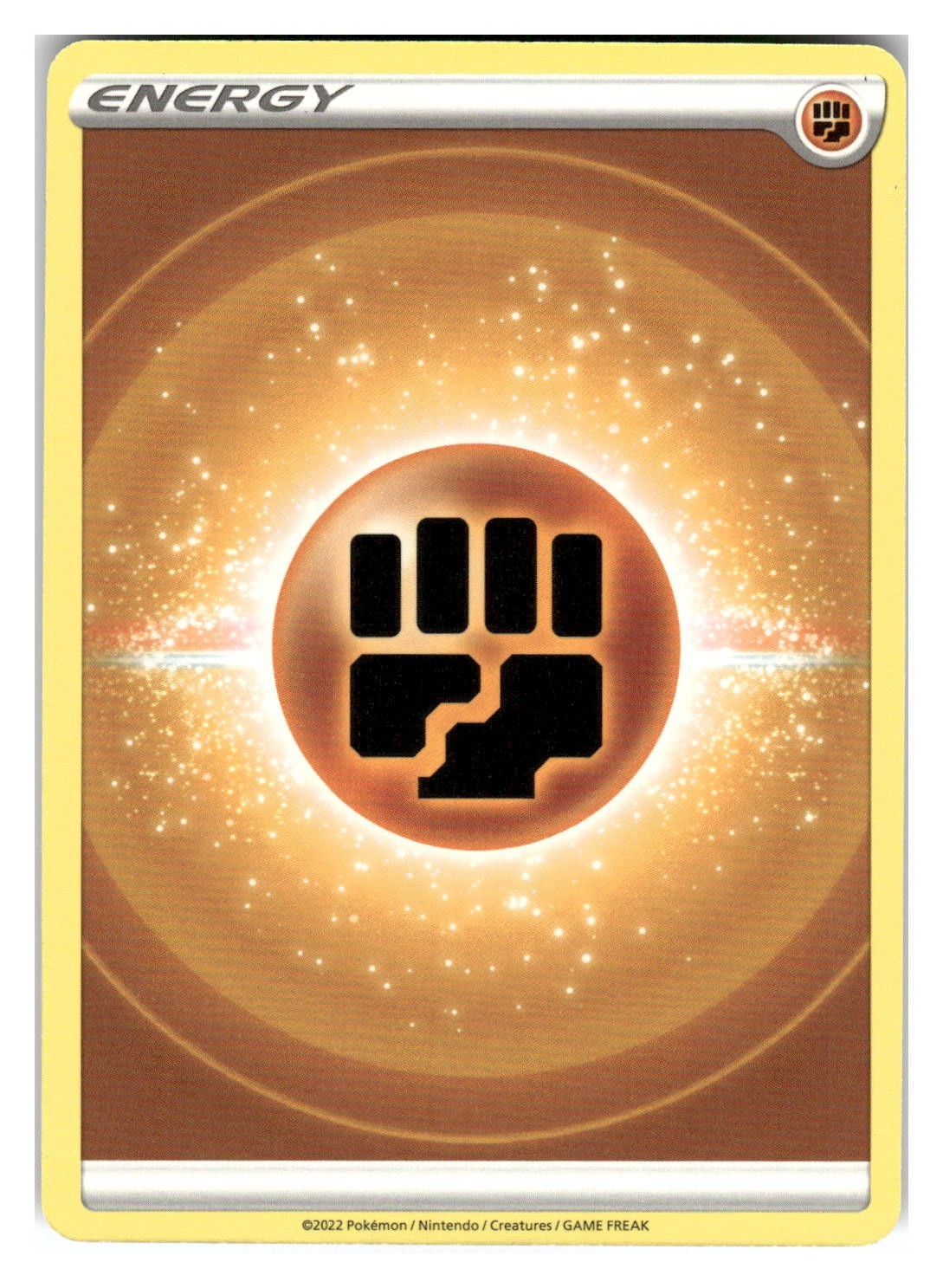 Fighting Energy (2022 Unnumbered) Common SWSH09: Brilliant Stars