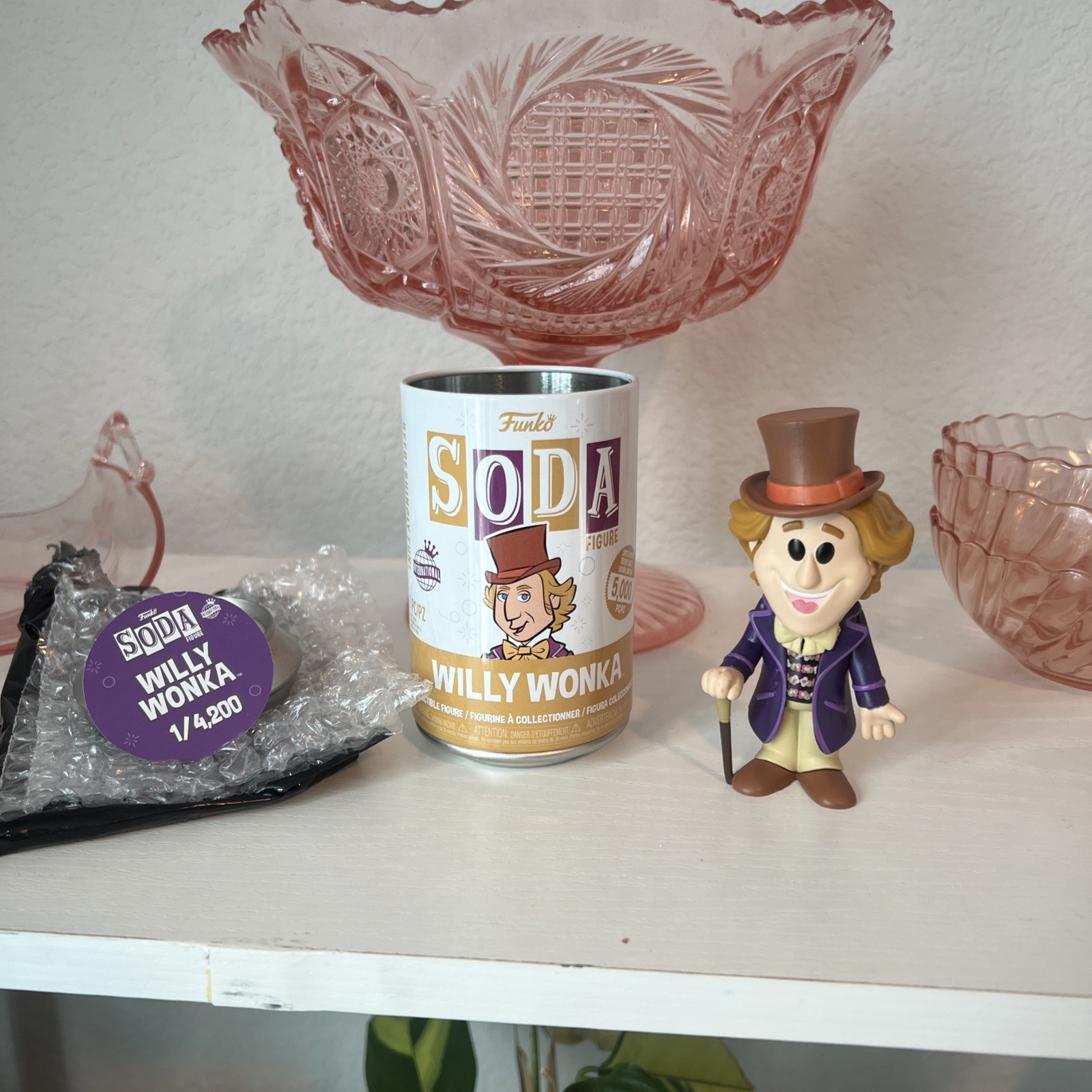 Funko Soda Willy Wonka & The Chocolate Factory Figure COMMON /5000 Gold Can