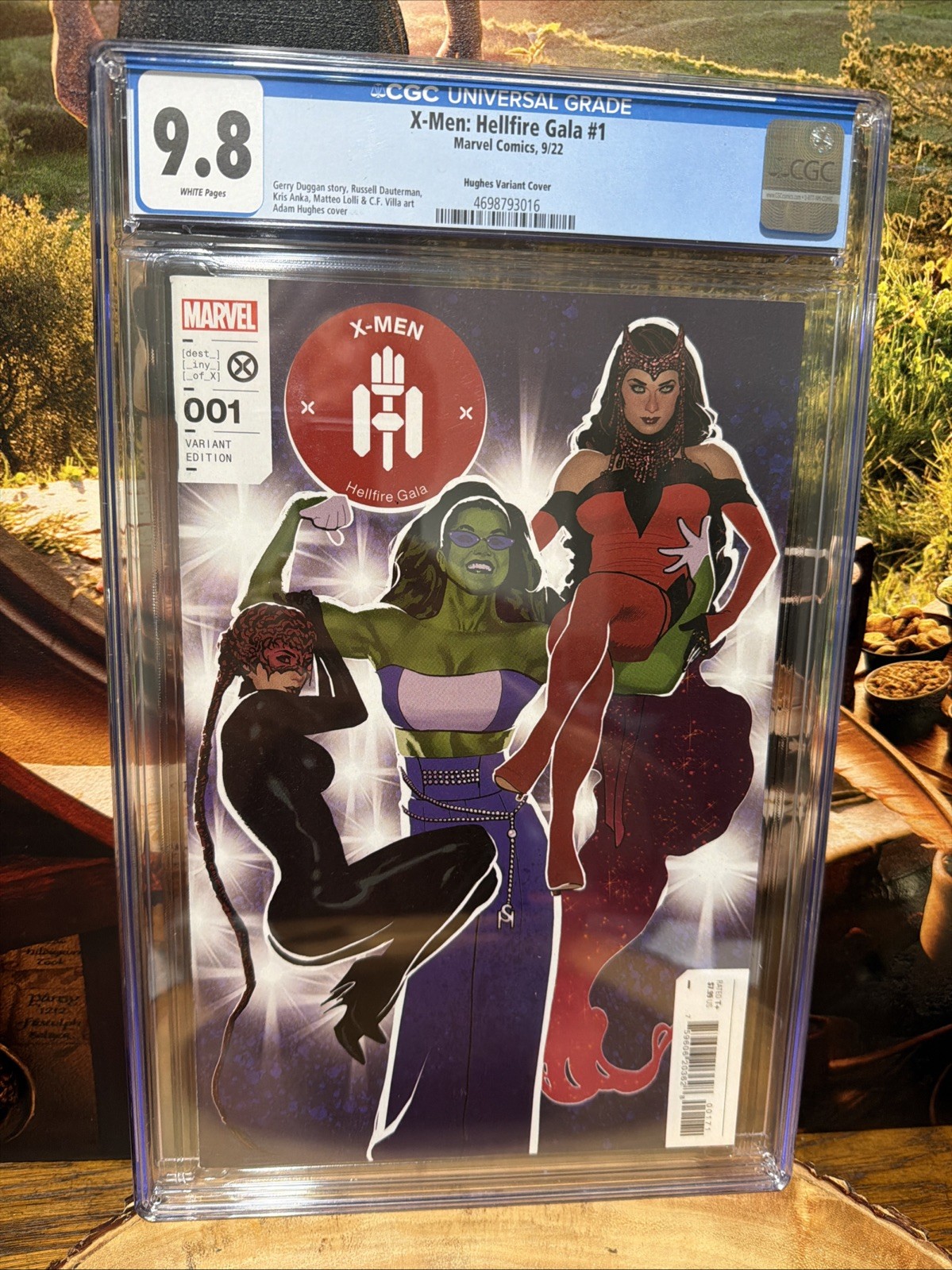 X-Men Hellfire Gala #1 CGC 9.8 Adam Hughes Variant 1:50 2022