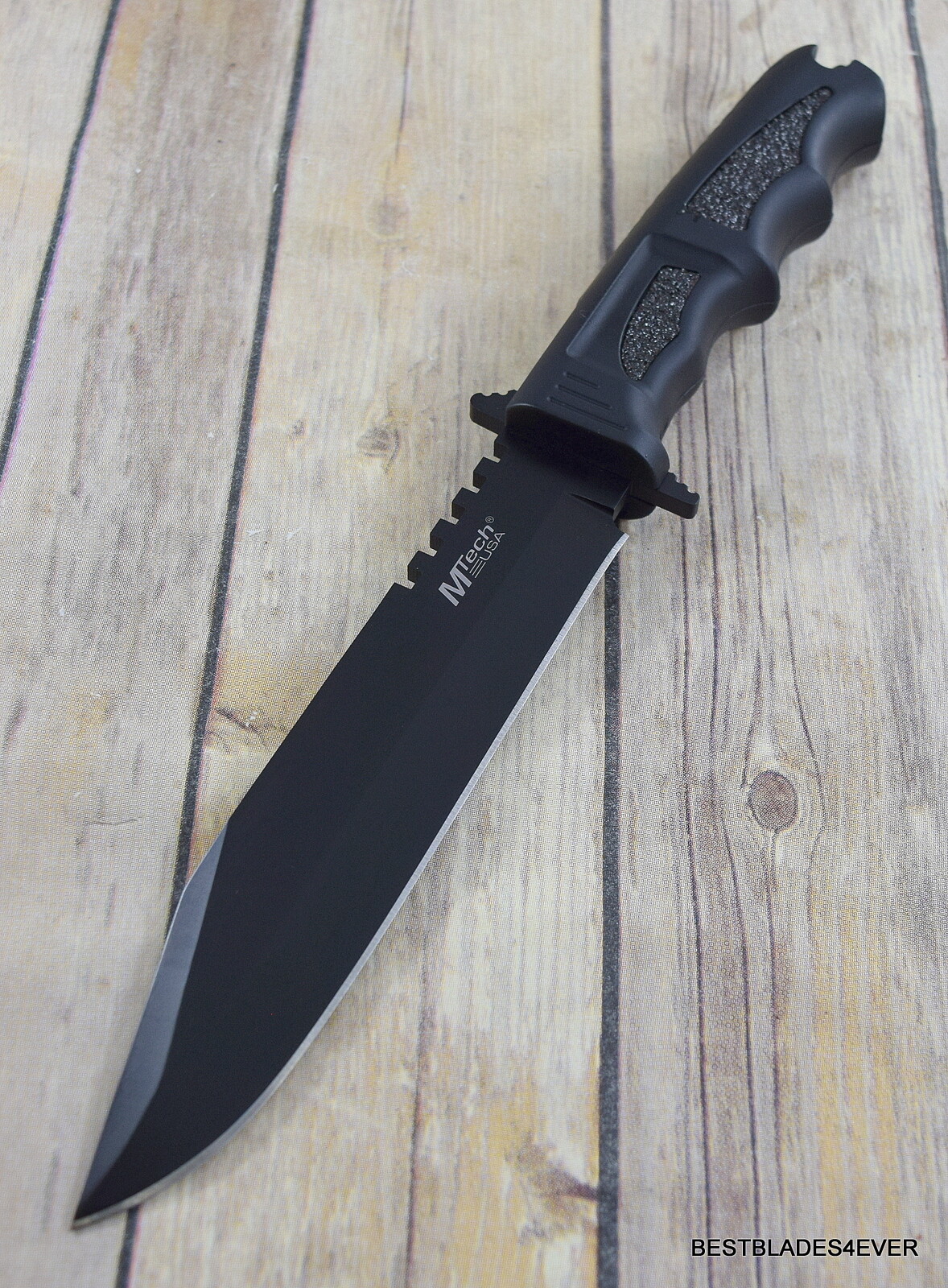 12.25 INCH MTECH FULL TANG HUNTING BOWIE KNIFE WITH SHEATH 5.14MM THICK BLADE