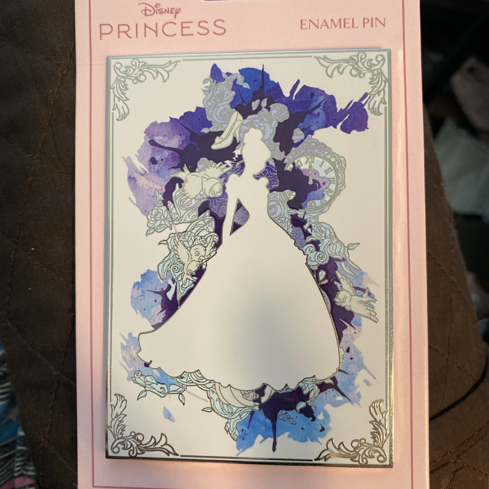 Disney WATERCOLOR Cinderella Princess Pin Exclusive 2026 PALM JUMBO