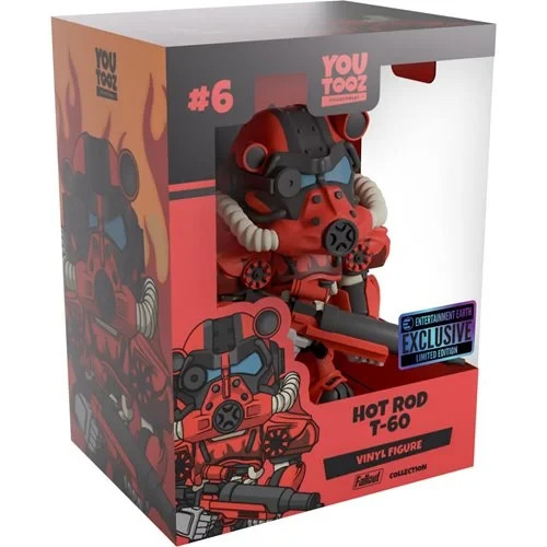 Fallout Collection T-60 Power Armor Hot Rod Variant Vinyl Figure #6- EE Exclusiv