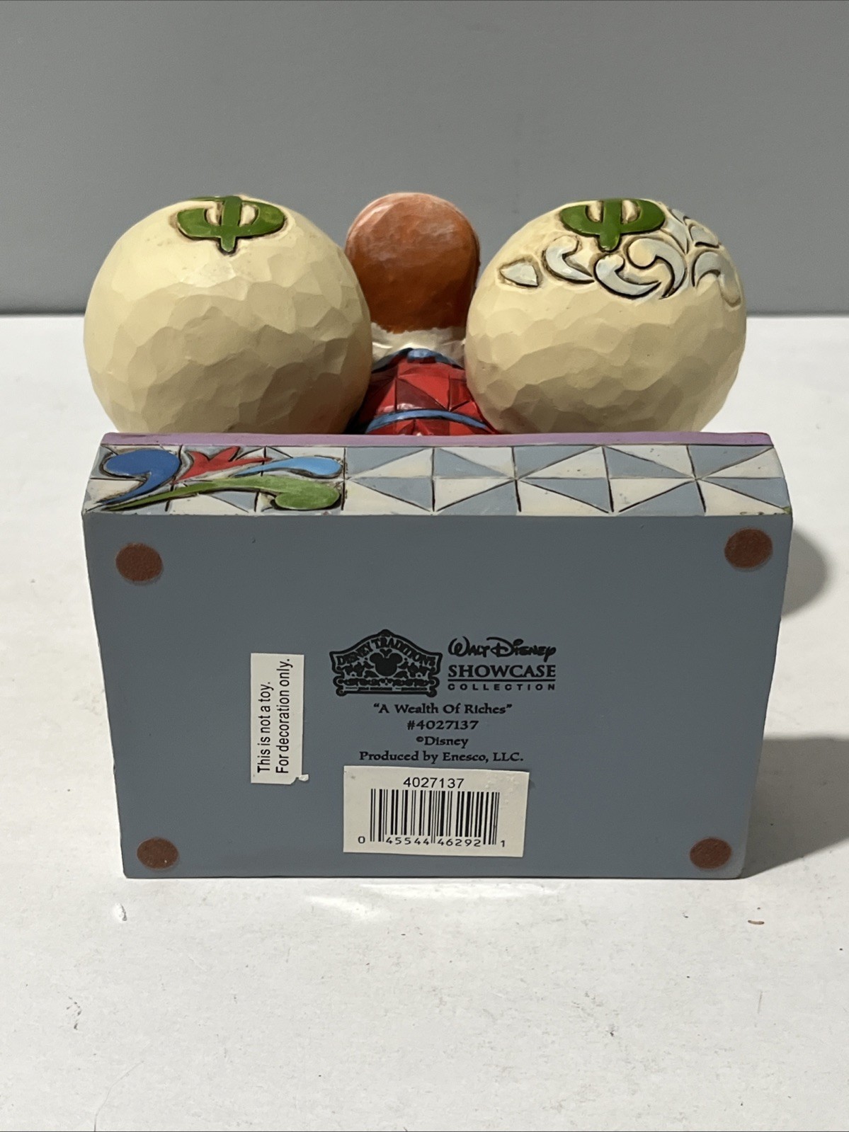Disney Showcase – Jim Shore Scrooge McDuck, A Wealth of Riches Resin Figure