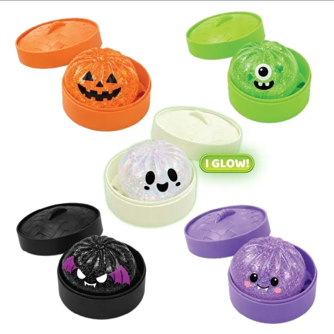 NEW & SEALED! 2″ PETITE HALLOWEEN SQUISHY DUMPLING SERIES – FUN DOH SQUISHZILLA