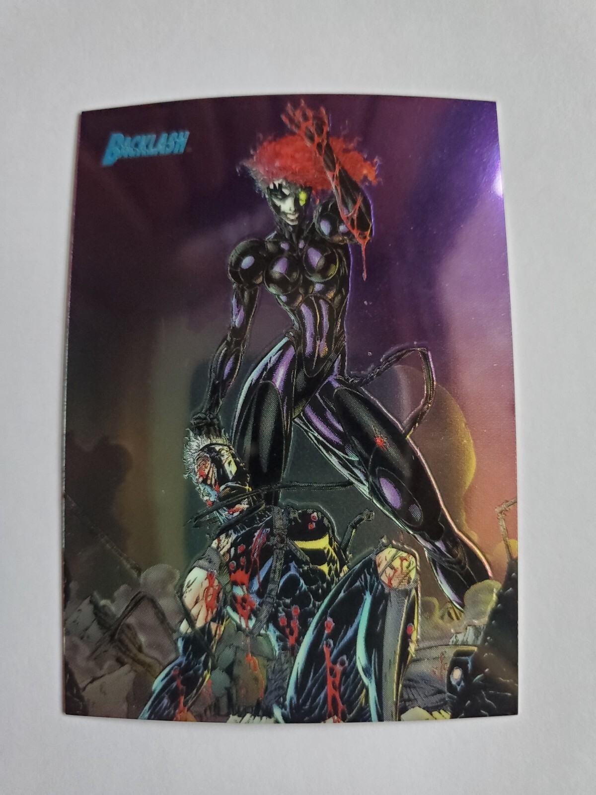1995 WildStorm Archives Chromium Series 1 #4 BACKLASH Issue #3 – NMT – Free S/H