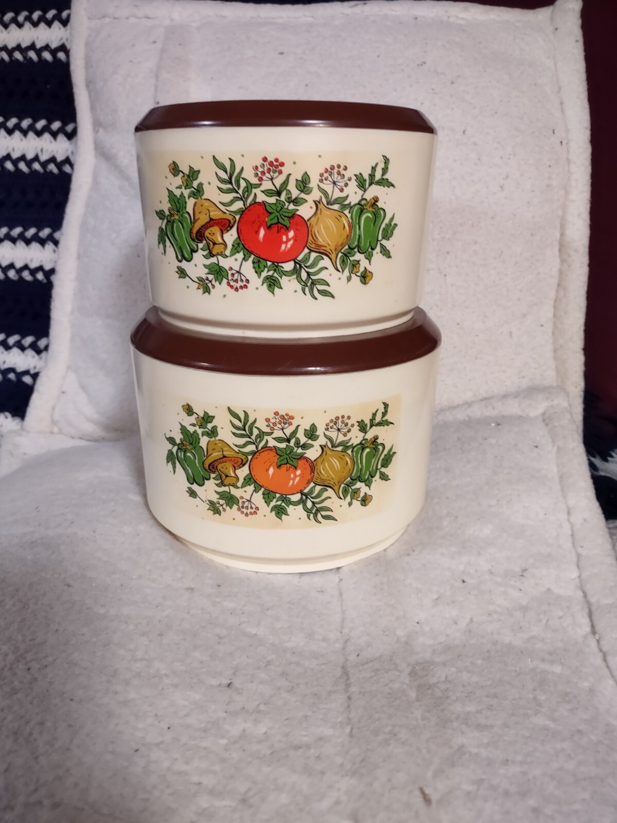 Vintage Sterilite #840 Vegetable Print (Set of 2)