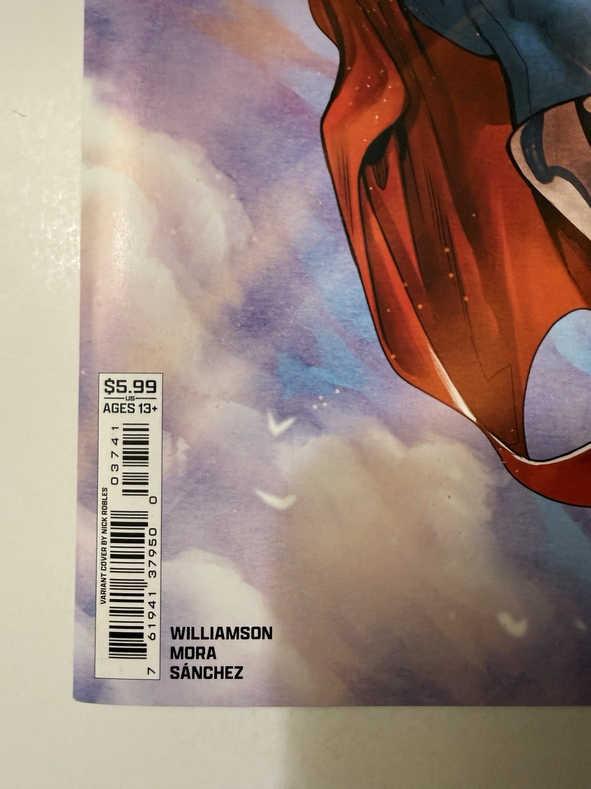 Superman #37 Nick Robles cover D variant NM 2026 Superboy Prime Williamson Mora