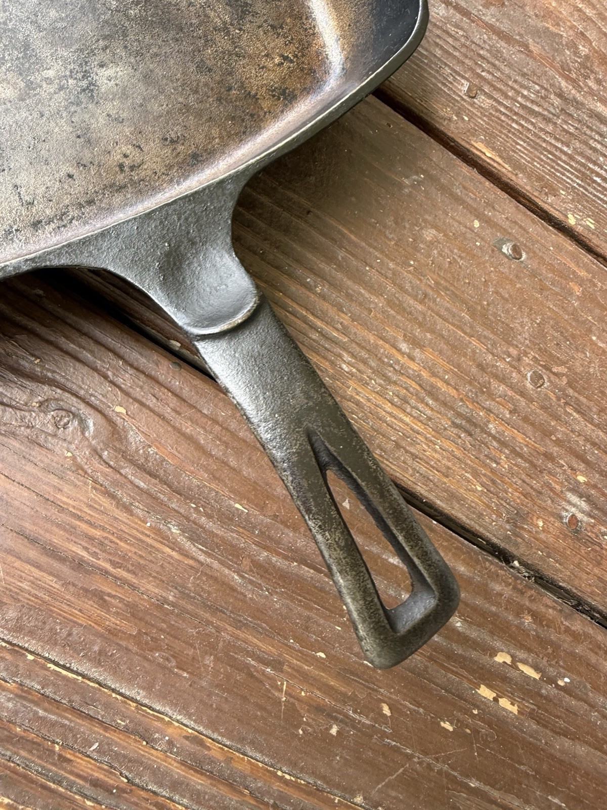 Vintage Wagner Ware Flat Bottom Sidney O Square Cast Iron Skillet No 1220 11″