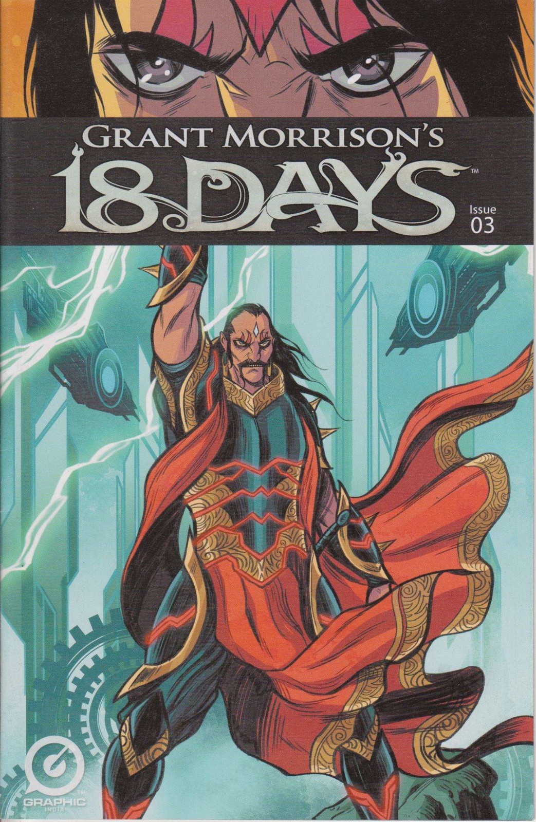 18 Days (2nd Series) #3 VF/NM; Graphic India | Grant Morrison – w/Bag+Board