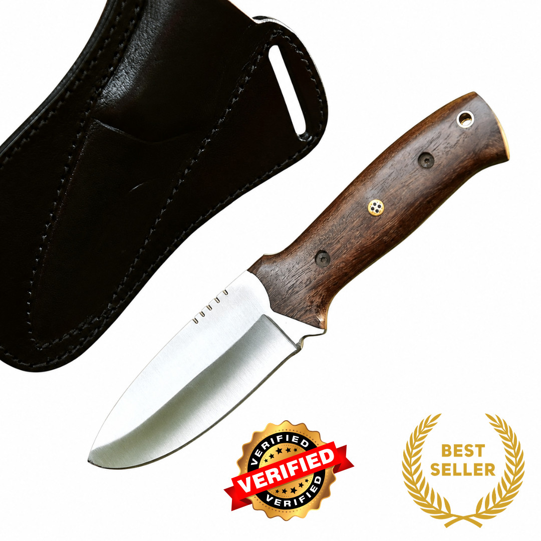 Full Tang outdoor Hunting Knife Carbon Steel Fixed Blade camping survival Knife