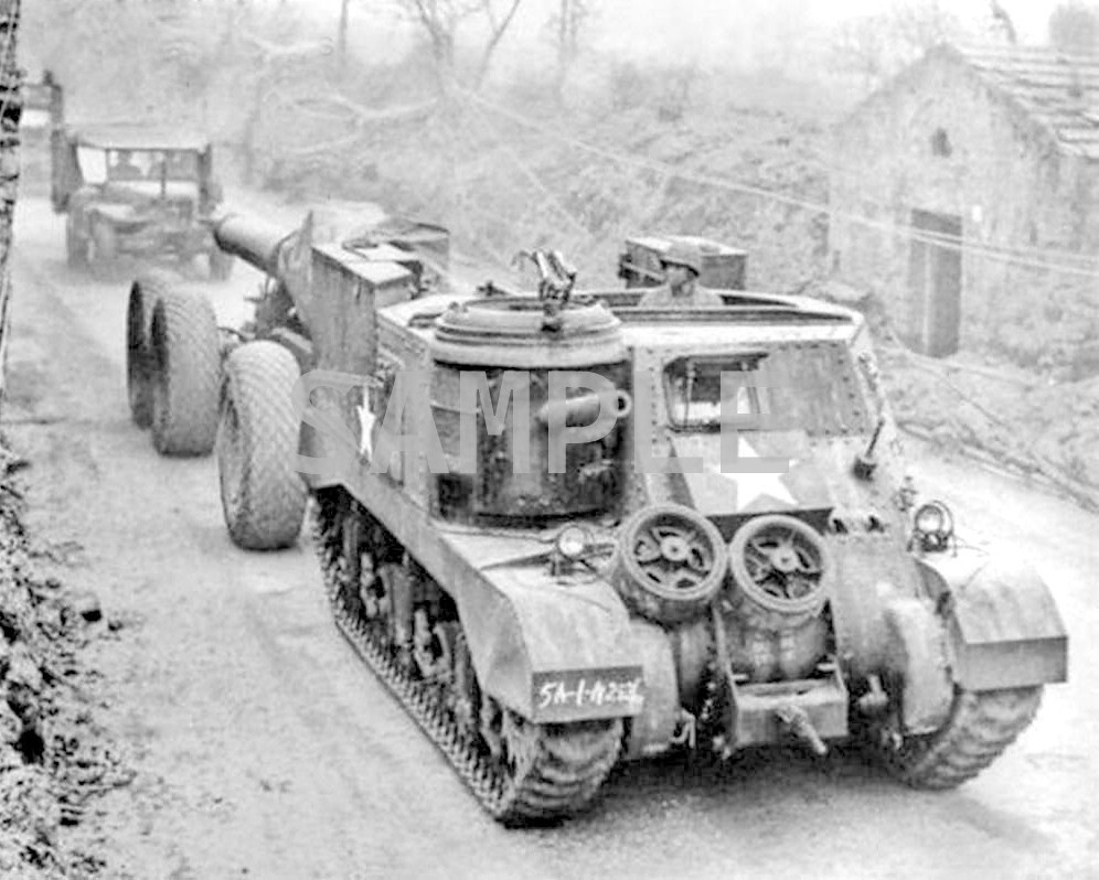 M3 Grant Lee Tank 240 MM Gun Italy World War II WWII WW2 8×10 Photo 249c