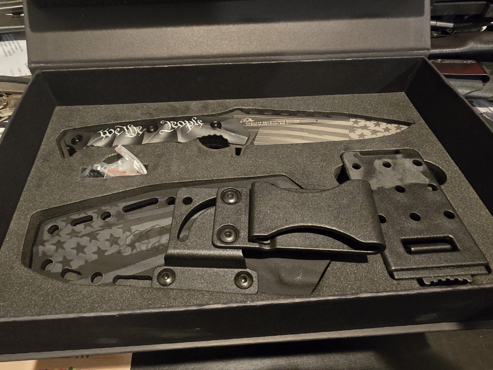 Lotar Combat Karnaff Gen 3 Ghost #379 Of 500 Made. We The People Custom Milspec